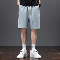 男士夏季爆款休闲短裤针织裤-五色可选，库存2万 27元批发